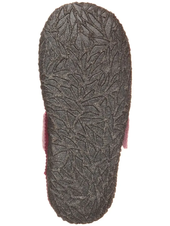 Wollfilz-Hausschuhe "Becky" in Rosa