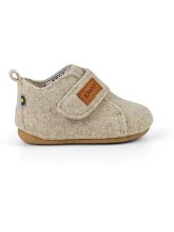 Wollhausschuhe "Ulvshyttan" in Creme