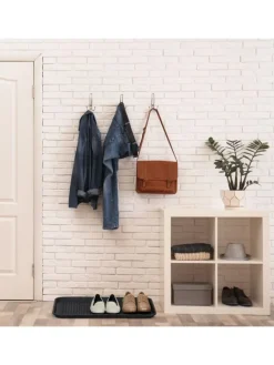 4x Schuhabtropfschale in Schwarz