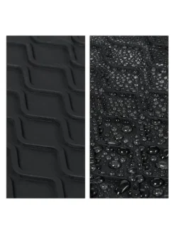 4x Schuhabtropfschale in Schwarz