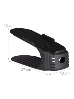 48x Schuhstapler in Schwarz