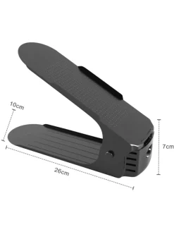 10x Schuhstapler in Schwarz