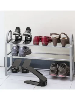 10x Schuhstapler in Schwarz