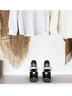 10x Schuhstapler in Schwarz