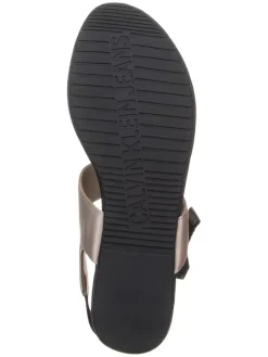 Zehensandalen in Beige