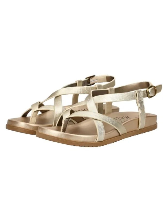 Zehensteg in Gold/Gold