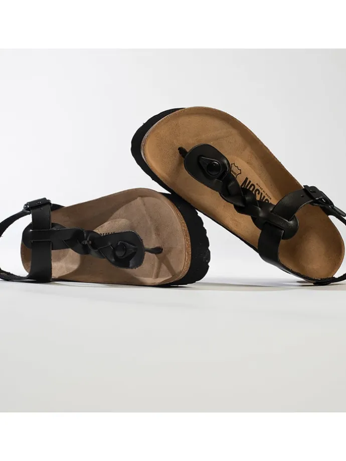 Zehentrenner "Ancone" in Schwarz