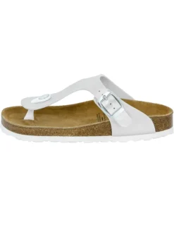 Zehentrenner "Bioline Trend Kids" in Silberfarben