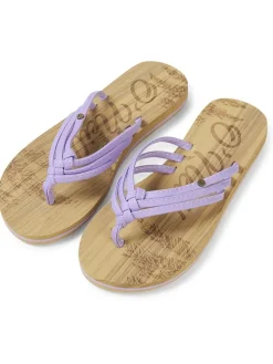 Zehentrenner "Ditsy" in Lila