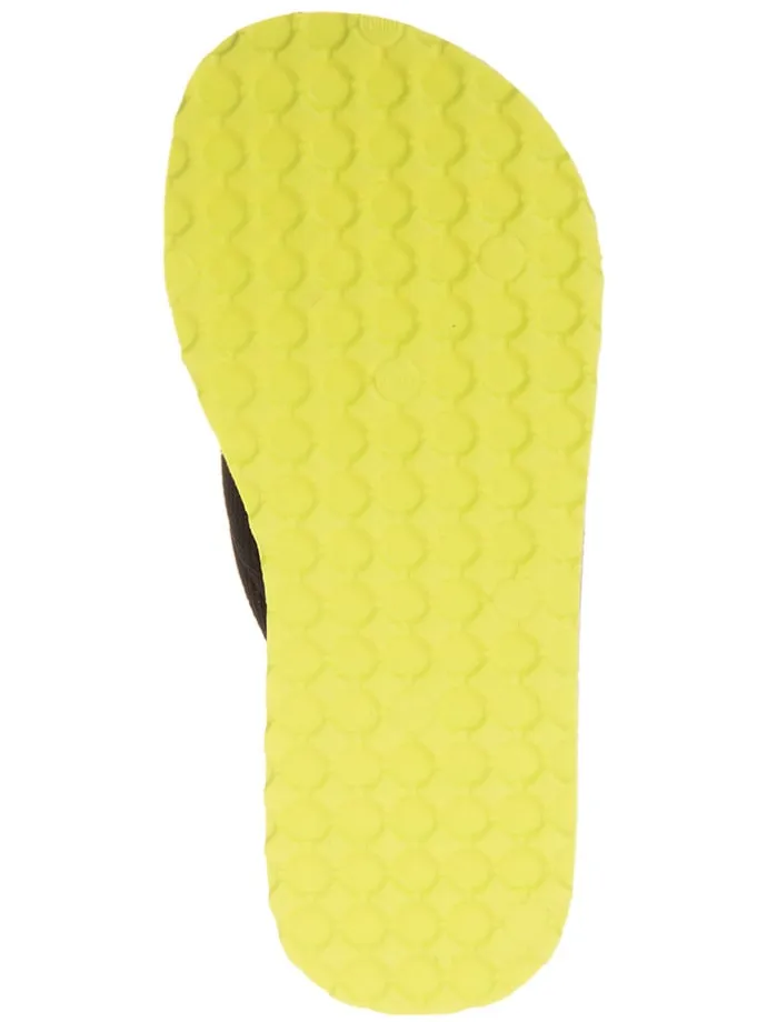 Zehentrenner "EPIC FLIP" in Grau/ Gelb