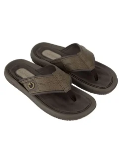 Zehentrenner "Fiji IV" in Khaki/ Anthrazit