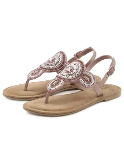 Zehentrenner in altrosa