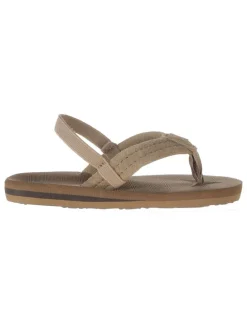 Zehentrenner in Beige