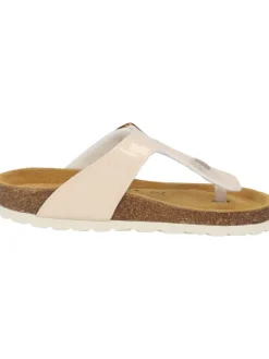 Zehentrenner in Beige