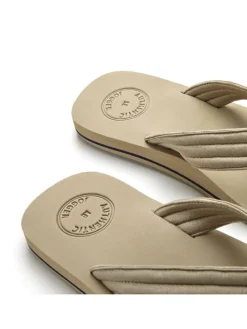 Zehentrenner in beige