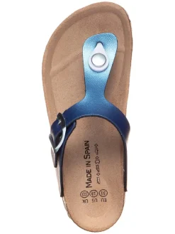 Zehentrenner in Blau