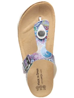 Zehentrenner in Blau