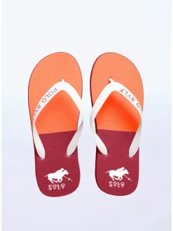 Zehentrenner in Bordeaux/ Orange