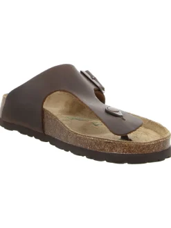 Zehentrenner in braun