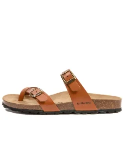 Zehentrenner in Braun