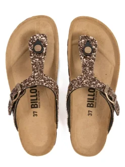 Zehentrenner in Braun