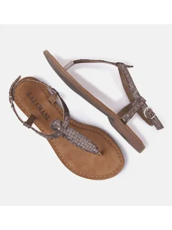 Zehentrenner in Braun