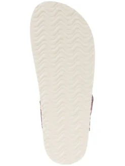 Zehentrenner in Bunt/ Lila