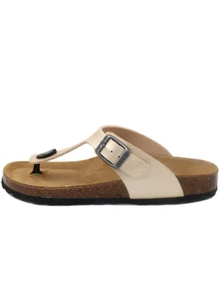 Zehentrenner in Creme