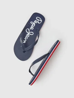 Zehentrenner in Dunkelblau