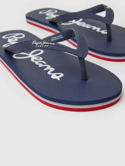 Zehentrenner in Dunkelblau