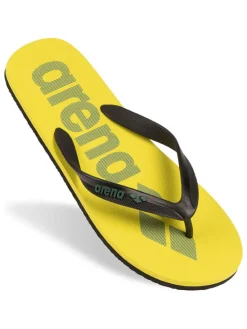 Zehentrenner in Gelb