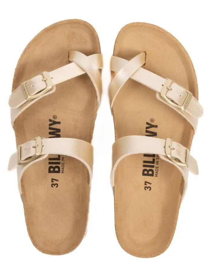 Zehentrenner in Gold