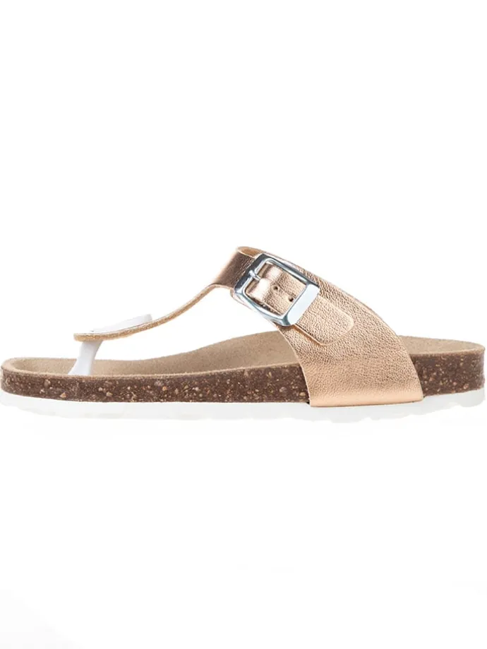 Zehentrenner in Gold