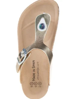 Zehentrenner in Gold