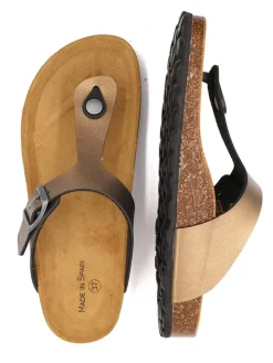 Zehentrenner in Gold