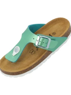 Zehentrenner in Grün