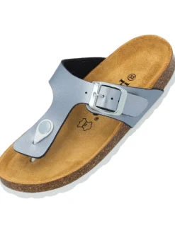 Zehentrenner in Hellblau