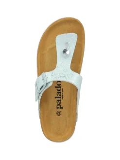 Zehentrenner in hellgrün 20-7373-93