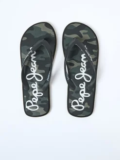 Zehentrenner in Khaki