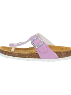 Zehentrenner in lila lack