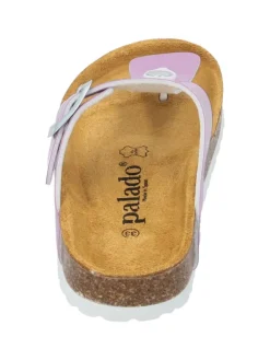 Zehentrenner in lila lack