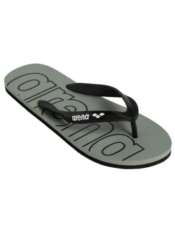 Zehentrenner in Mint/ Schwarz