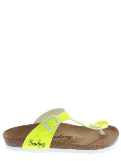 Zehentrenner in Neongelb