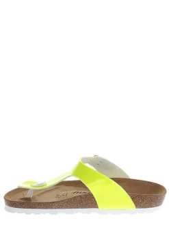 Zehentrenner in Neongelb