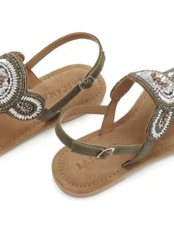 Zehentrenner in olivgrün