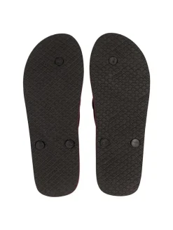 Zehentrenner in Pink/ Schwarz/ Weiß