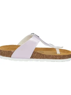 Zehentrenner in rosa metallic