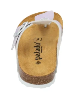 Zehentrenner in rosa metallic