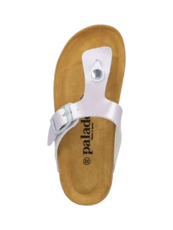 Zehentrenner in rosa metallic