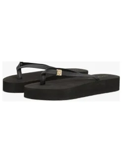 Zehentrenner in Schwarz